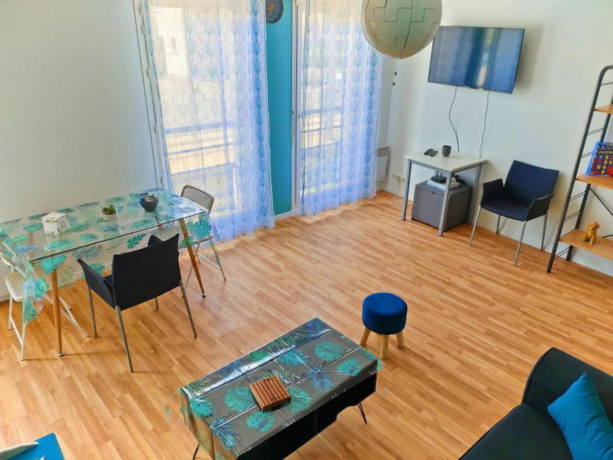 Charmant Appartement Sur Sottevilles Les Rouen Esterno foto