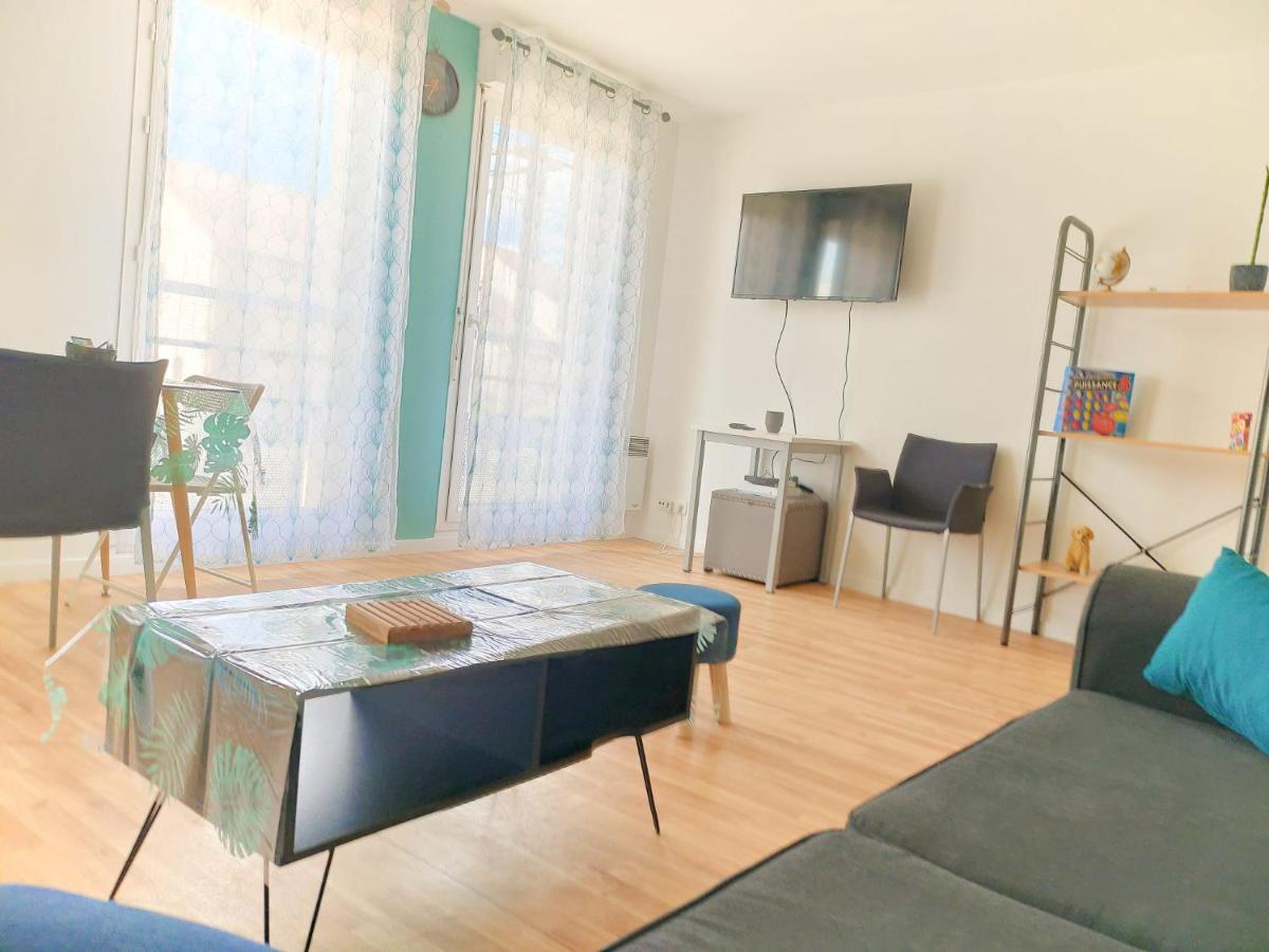 Charmant Appartement Sur Sottevilles Les Rouen Esterno foto